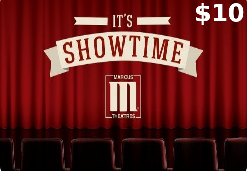 Marcus Theatres $10 Gift Card US [$ 7.34]