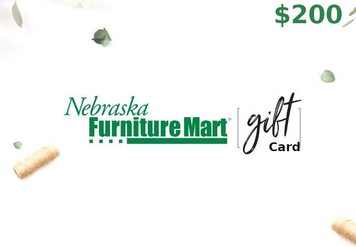 Nebraska Furniture Mart $200 Gift Card US [$ 111.87]