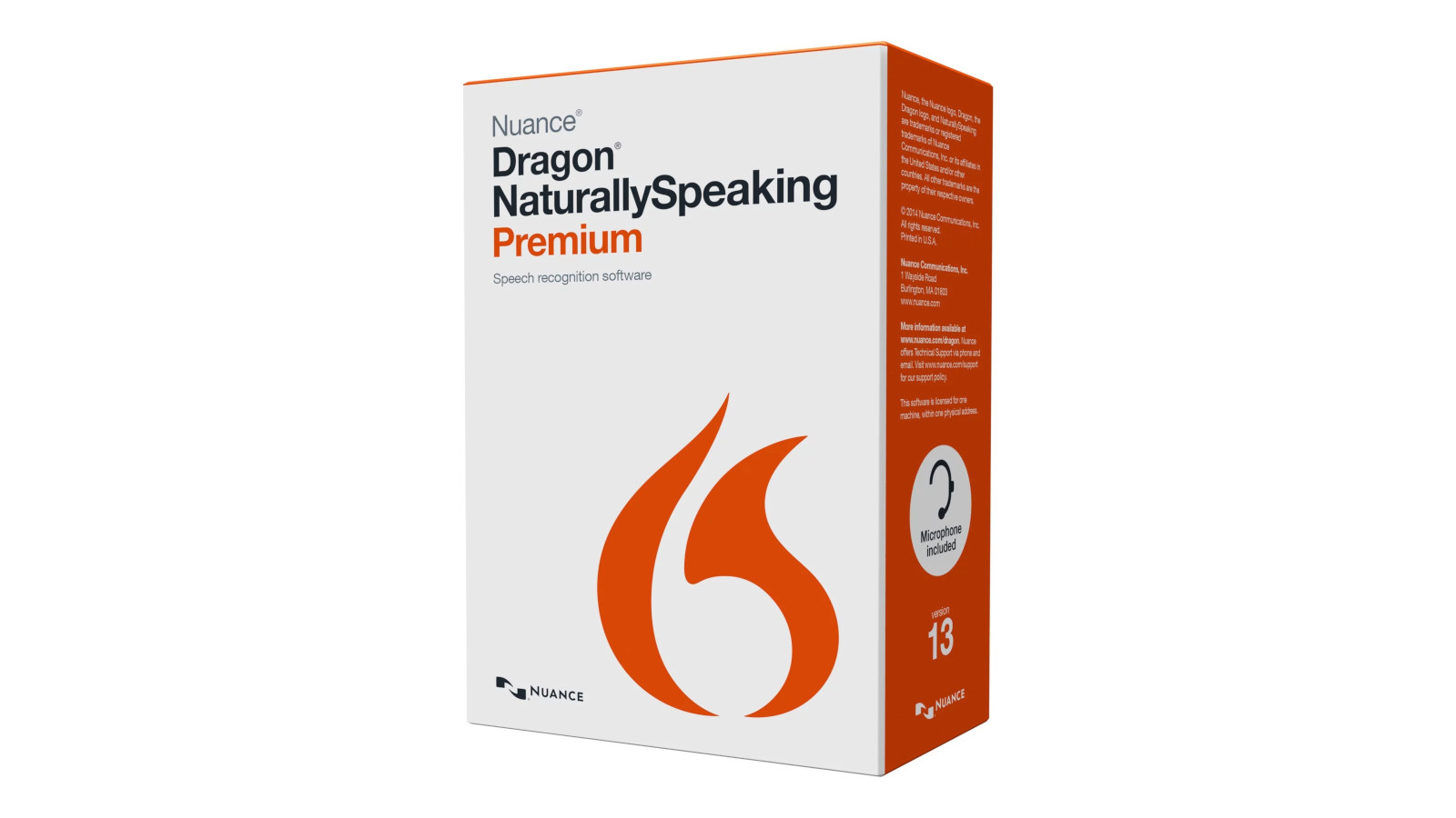 Nuance Dragon NaturallySpeaking Premium 13 Key (Lifetime / 1 PC) [$ 13.73]