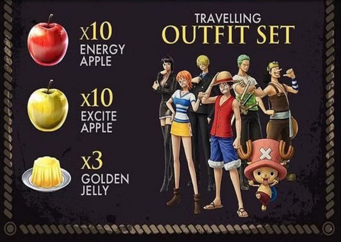 One Piece Odyssey - Traveling Outfit Set DLC EU PS5 Key [$ 10.72]
