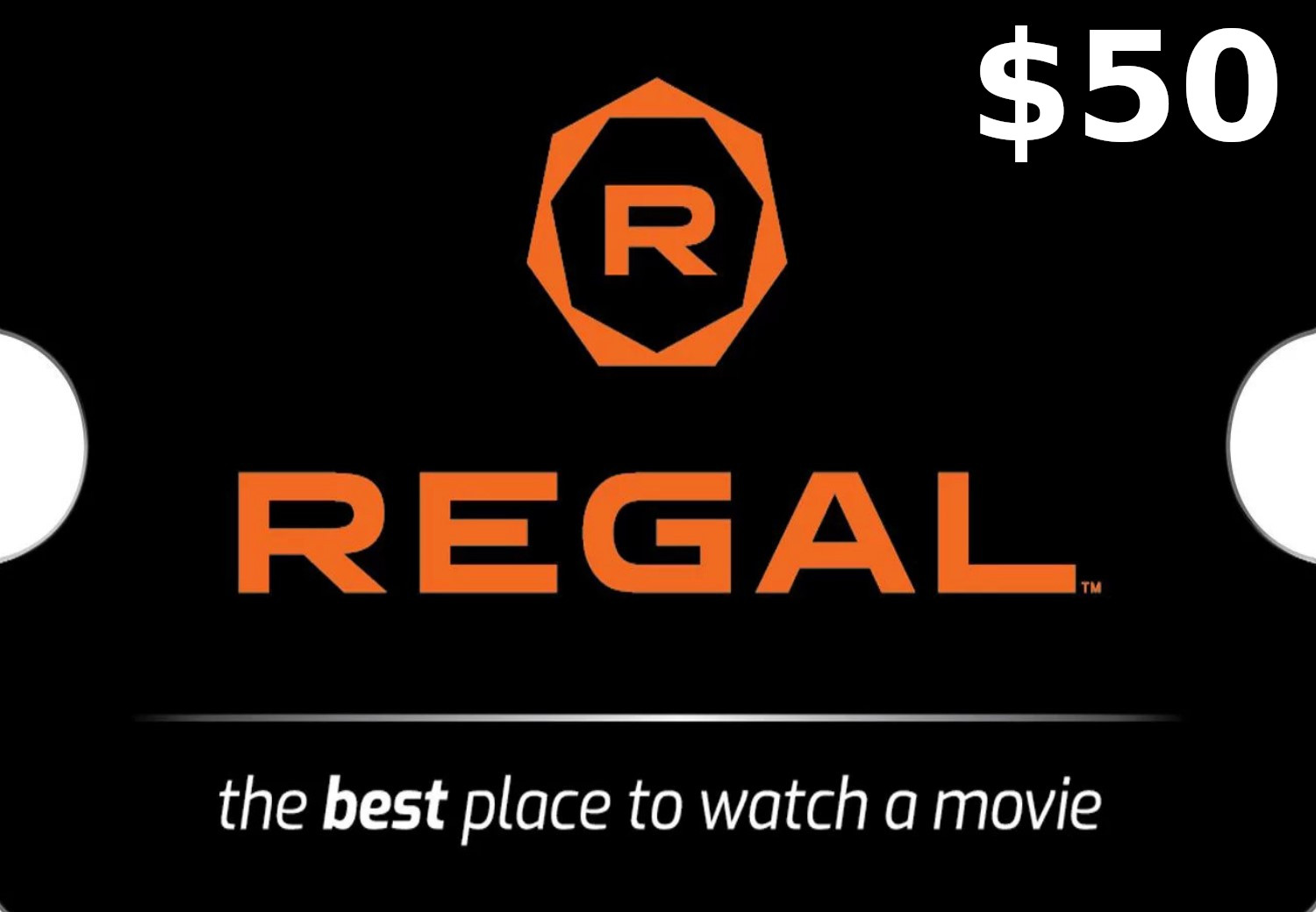 Regal Cinemas $50 Gift Card US [$ 58.38]