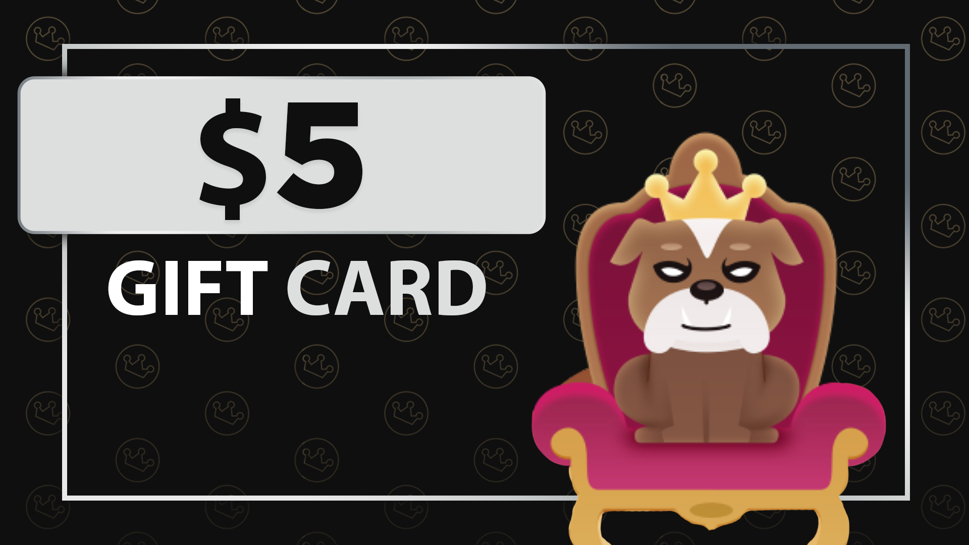 RoyaleCases $5 USD Gift Card [$ 6.09]
