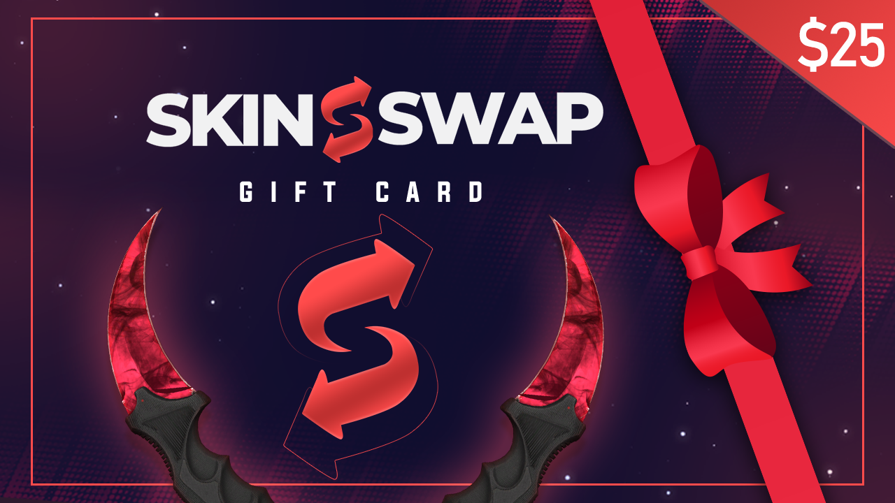 SkinSwap $25 Balance Gift Card [$ 21.54]