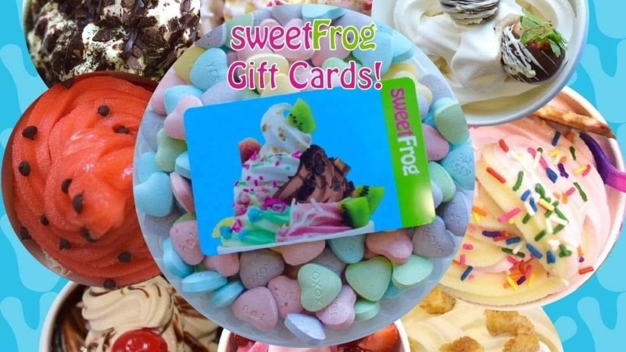 SweetFrog Frozen Yogurt $5 Gift Card US [$ 5.99]