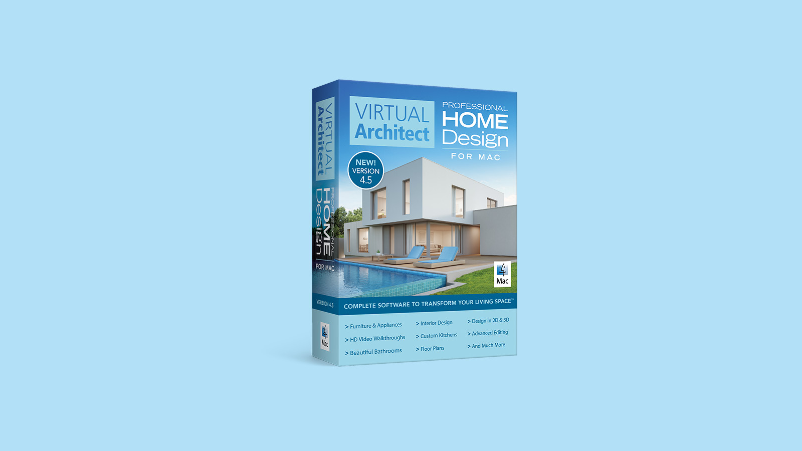 Virtual Architect Professional Home Design for Mac CD Key [$ 64.8]