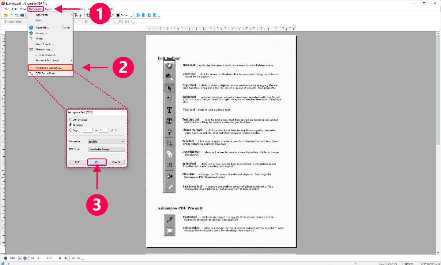 Ashampoo PDF Pro 3 Key (Lifetime / 1 PC) [$ 11.73]