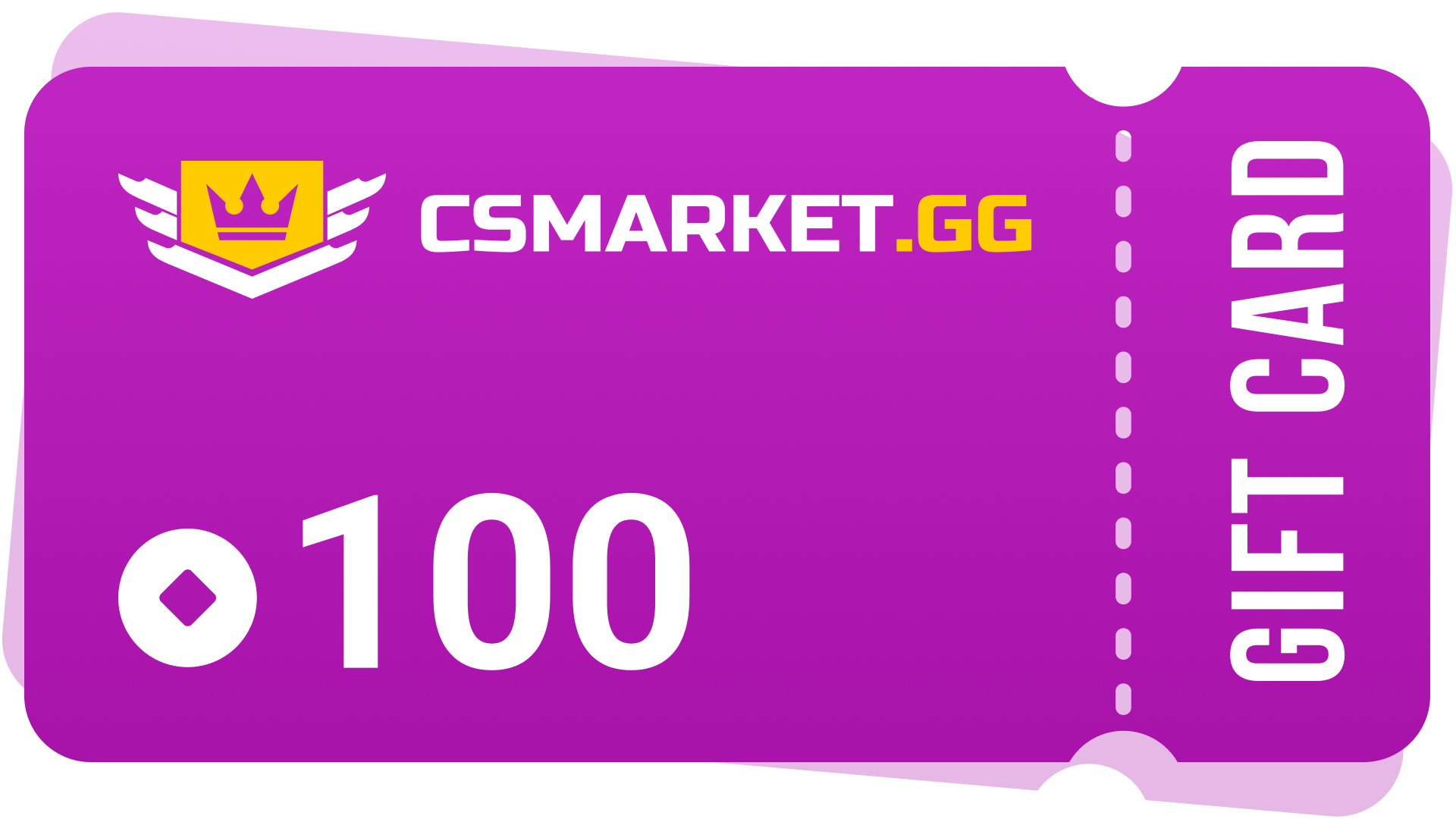 CSMARKET.GG 100 Gems Gift Card [$ 68.32]