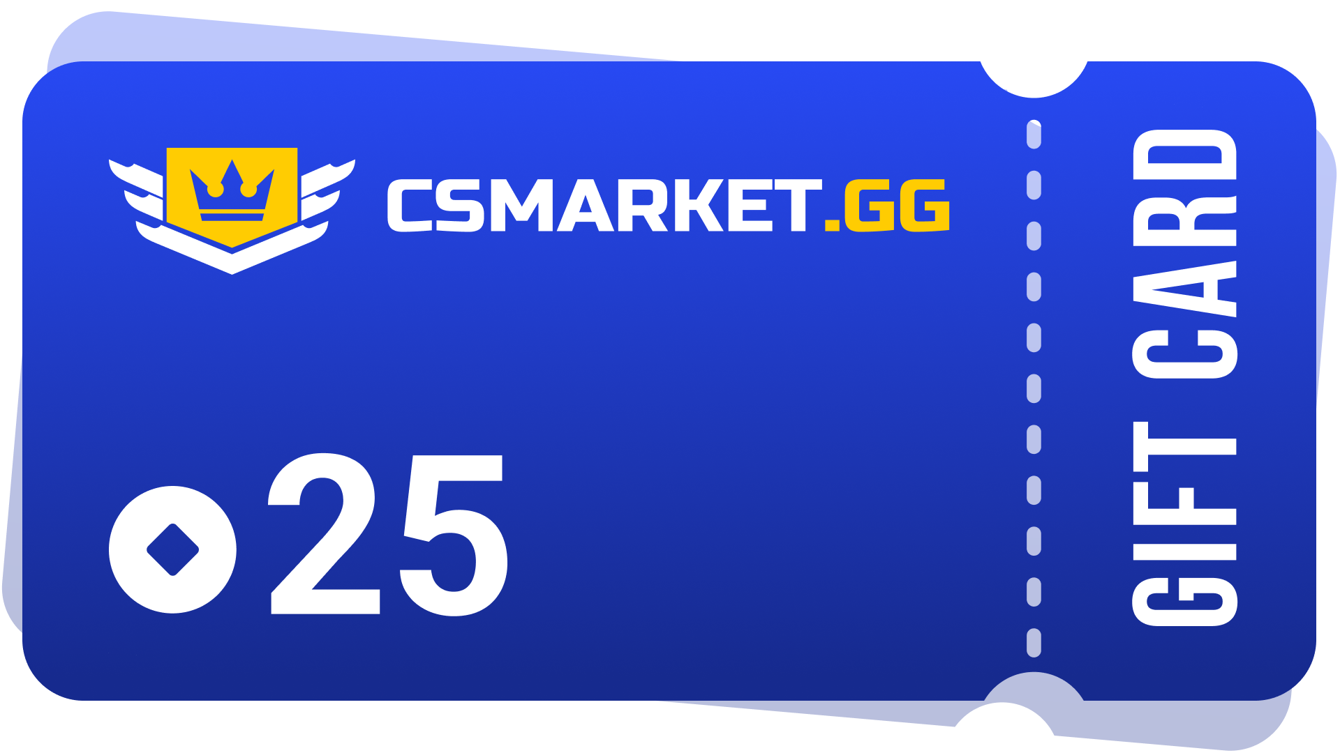 CSMARKET.GG 25 Gems Gift Card [$ 17.16]