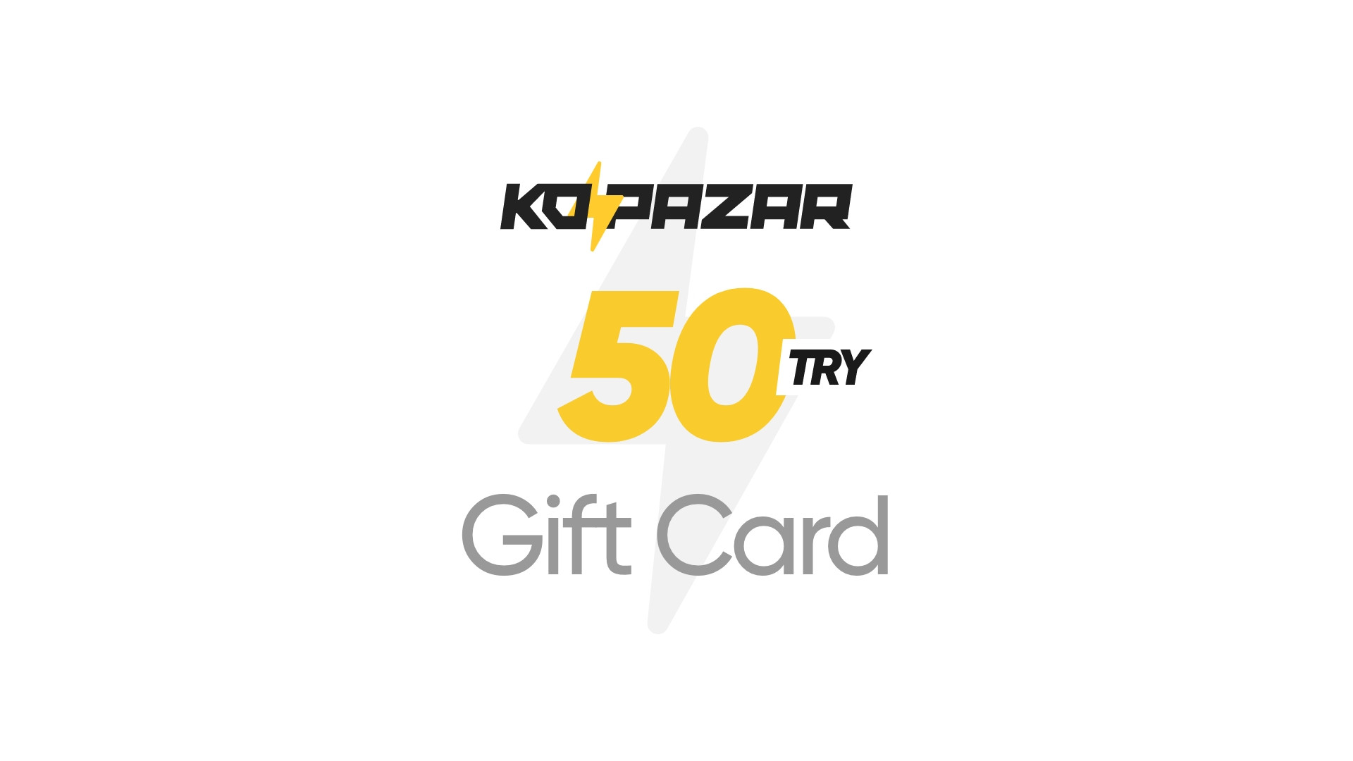 Kopazar 50 TRY Gift Card [$ 2.09]