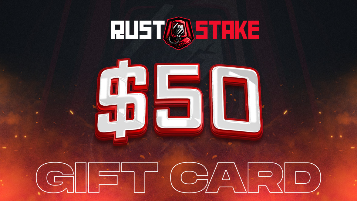 RustStake $50 Gift Card [$ 55.44]