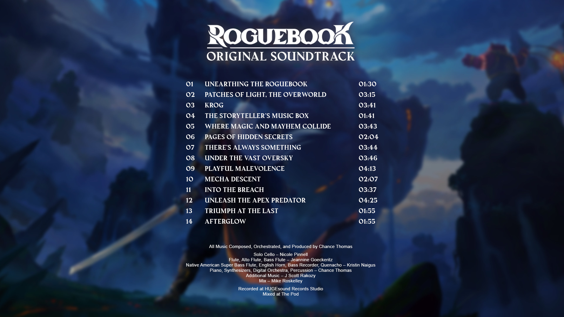 Roguebook - Original Soundtrack DLC Steam CD Key [$ 2.01]