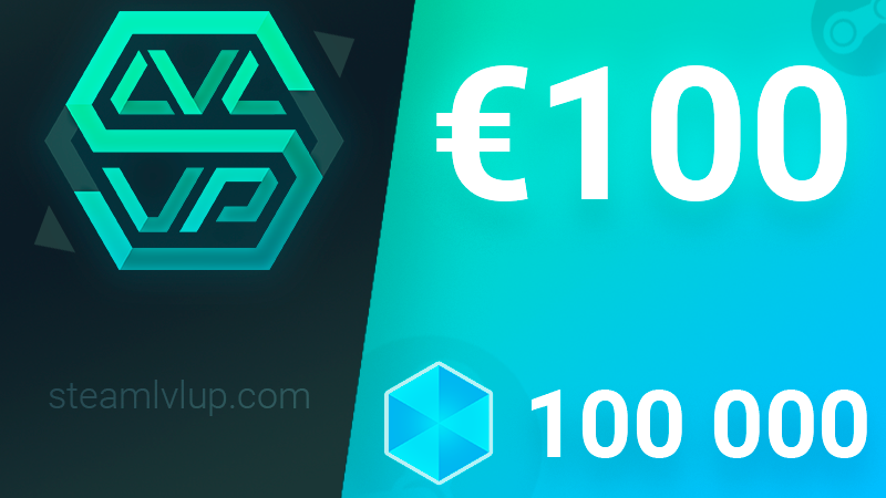SteamlvlUP €100 Gift Code [$ 97.8]