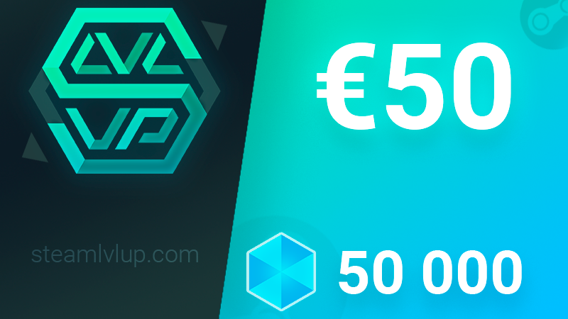 SteamlvlUP €50 Gift Code [$ 48.98]