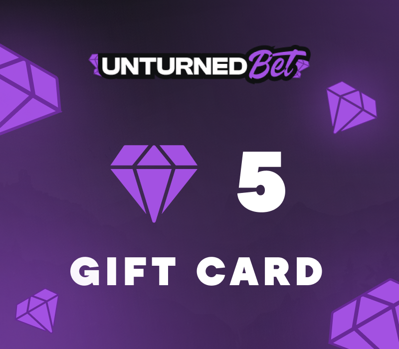 Unturned Bet 5 Gem Gift Card [$ 5.65]
