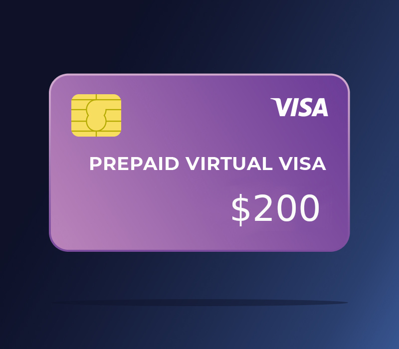 Prepaid Virtual VISA $200 [$ 236.55]