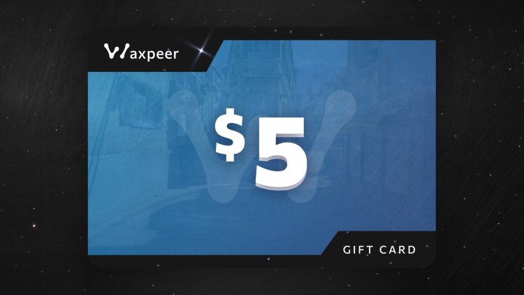 WAXPEER $5 Gift Card [$ 5.49]