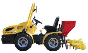 mini tractor Pazzaglia Sirio 4x4 fotografie, caracteristicile, revizuire