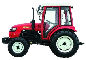 mini traktori DongFeng DF-404 (с кабиной) kuva, ominaisuudet, arvostelu