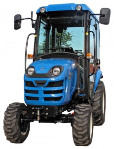 mini traktor LS Tractor J23 HST (с кабиной) fénykép, jellemzői, felülvizsgálat