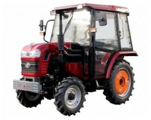 mini traktori Shifeng SF-244 (с кабиной) kuva, ominaisuudet, arvostelu