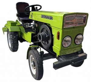 mini tractor Crosser CR-M12E-2 fotografie, caracteristicile, revizuire