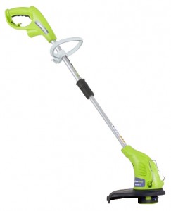 trimmer Greenworks 21117 280W Photo, Characteristics, review