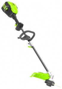 trimmer Greenworks GD80BC Photo, Characteristics, review