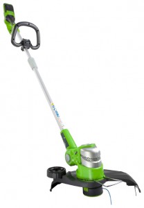 trimmer Greenworks 2100007 24V Deluxe Photo, Characteristics, review