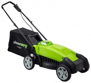 gräsklippare Greenworks 2500067 G-MAX 40V 35 cm Fil, egenskaper, recension