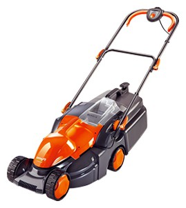 lawn mower Flymo Pac a Mow 1200W Photo, Characteristics, review