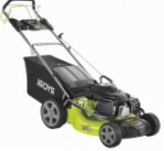 self-propelled lawn mower RYOBI RLM 5317SME rear-wheel drive review bestseller