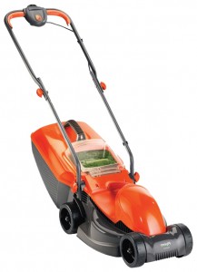 lawn mower Flymo Visimo 1200W Photo, Characteristics, review