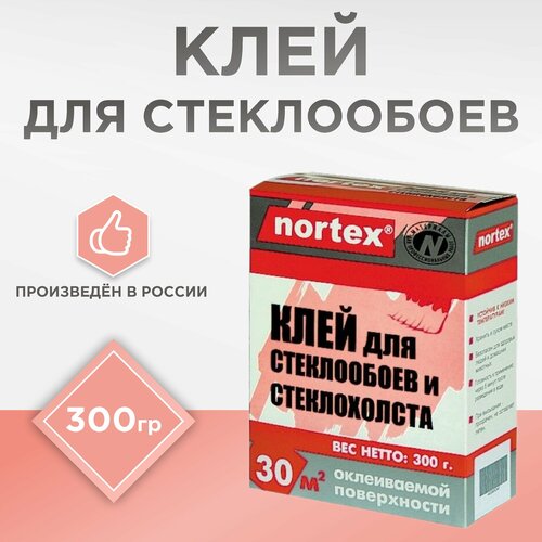 Клей для флизелиновых обоев и стеклохолста NORTEX фото, описание