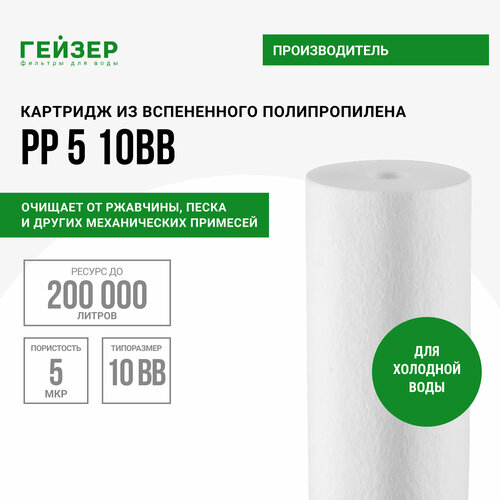 Гейзер Картридж PP 5 BB10