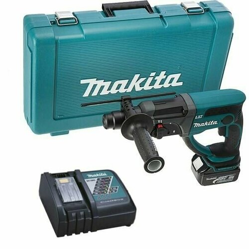 Аккумуляторный перфоратор Makita DHR202RF, 1.9 Дж, c АКБ 3 Ач и ЗУ, в кейсе фото, описание