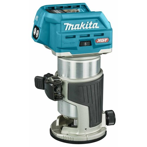 Аккумуляторный кромочный фрезер XGT Makita RT001GZ19 без аккумуляторов и з/у фото, описание