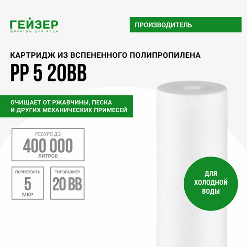 Гейзер Картридж PP 5 BB20