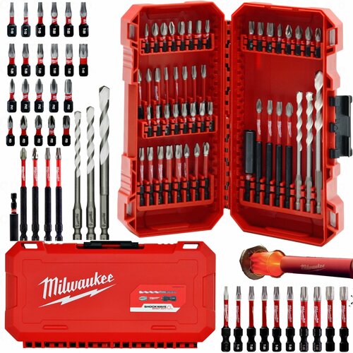 Набор бит Milwaukee Shockwave Impact Duty Bit Set 48 шт. фото, описание