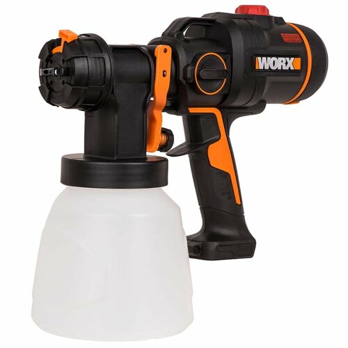 Краскопульт WORX WX020.9 20V бесщеточный аккумуляторный без батареи и зарядного устройства фото, описание