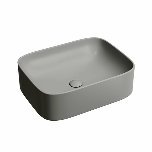 Накладная раковина Ceramicanova Element 50 см антрацит матовая CN6052MH фото, описание