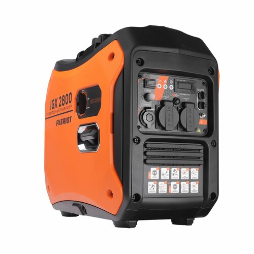 Генератор инверторный PATRIOT iGX 2800, 2.8кВт, 4.6лс фото, описание