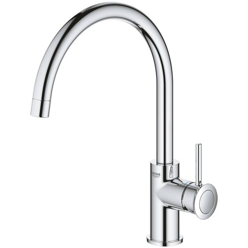 Смеситель для кухни (мойки) Grohe BauClassic 31234001 хром фото, описание