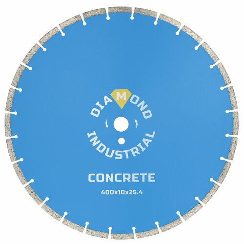 Алмазный диск по армированному бетону 400 x 10 x 25.4 мм Diamond Industrial фото, описание