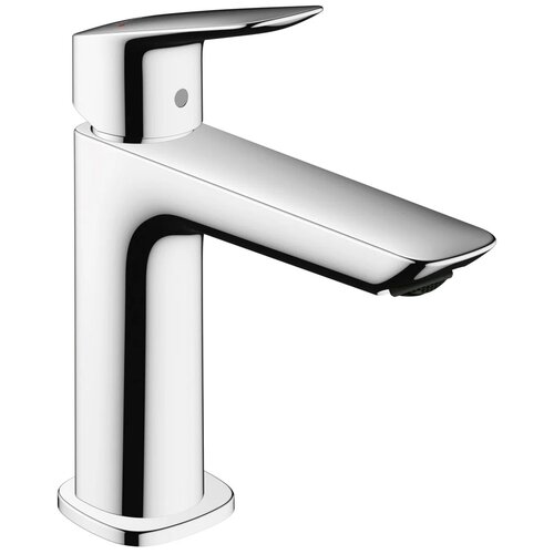 Смеситель для раковины (умывальника) hansgrohe Logis 71253000 серебристый фото, описание