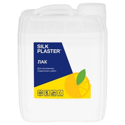 Лак для жидких обоев Silk Plaster 4415587 прозрачный 5 кг фото, описание