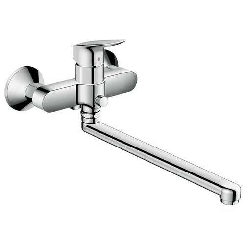 Смеситель для ванны hansgrohe Смеситель для ванны Hansgrohe Logis 71402000 хром фото, описание