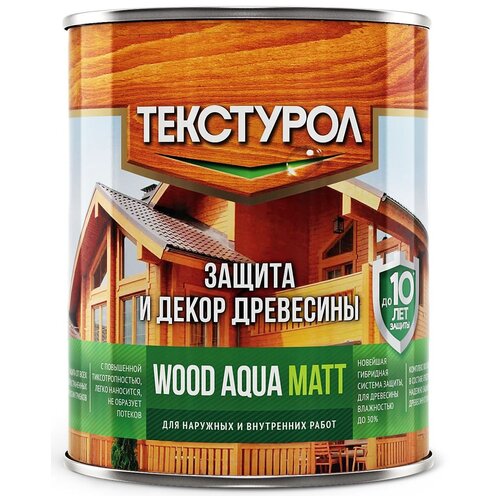 ТЕКСТУРОЛ пропитка Wood Aqua Matt, 0.8 кг, 0.8 л, дуб фото, описание