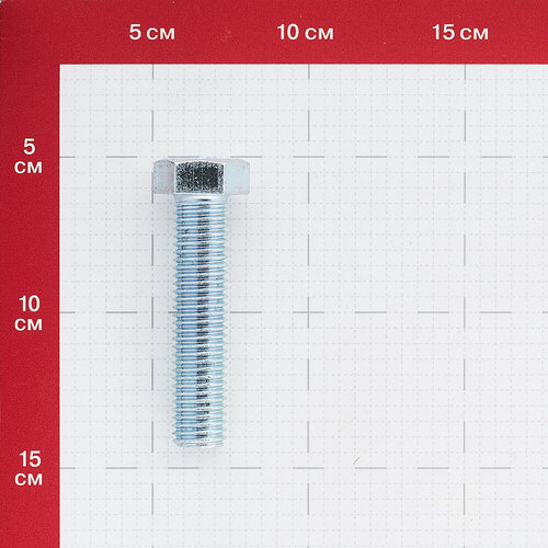 Болт оцинкованный M18x80 мм DIN 933 (8 шт.) фото, описание