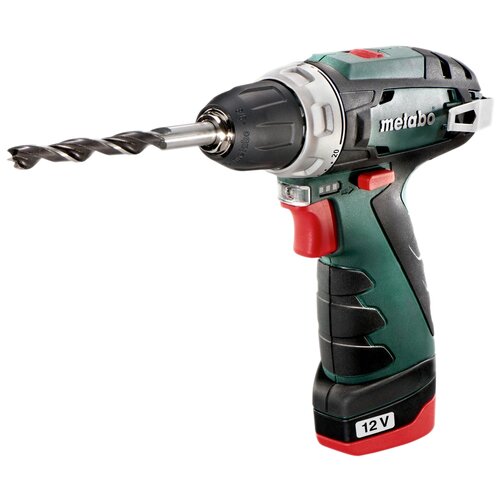 Аккумуляторная дрель-шуруповерт Metabo PowerMaxx BS Basic 600984000, LC12 фото, описание