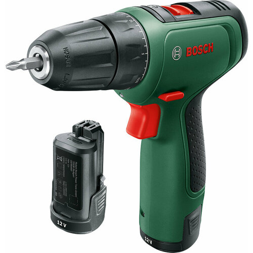 Аккумуляторная дрель-шуруповерт BOSCH EasyDrill 1200, 0 603 9D3 007 фото, описание